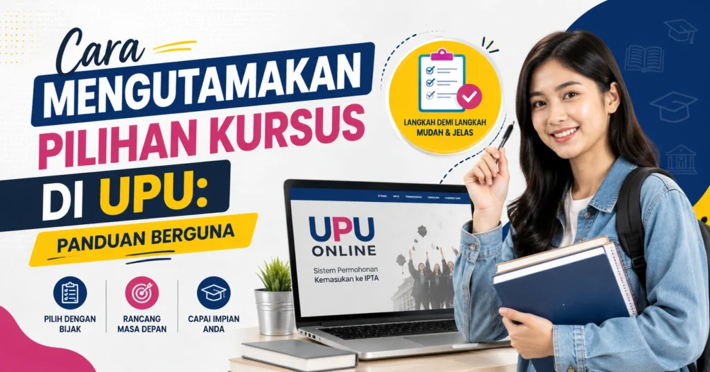 Cara Mengutamakan Pilihan Kursus di UPU: Panduan Berguna