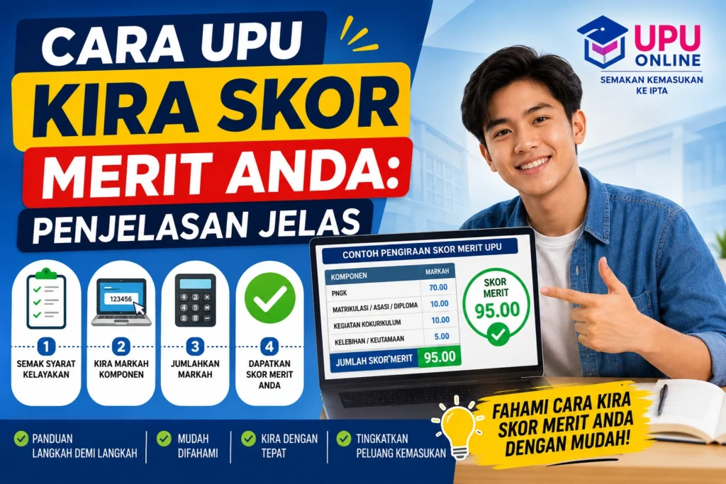 Cara UPU Kira Skor Merit Anda: Penjelasan Jelas