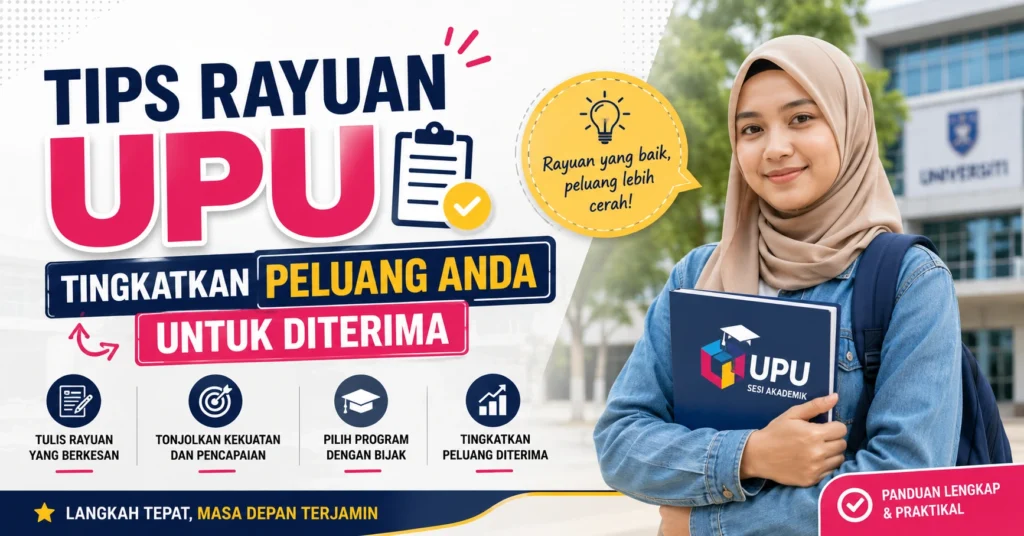 Tips Rayuan UPU: Tingkatkan Peluang Anda Untuk Diterima